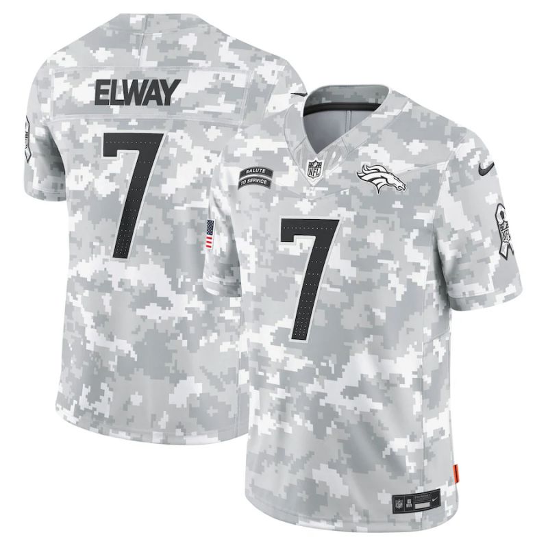 Men Denver Broncos #7 Elway Nike Arctic Camo 2024 Salute to Service Limited NFL Jersey->jacksonville jaguars->NFL Jersey